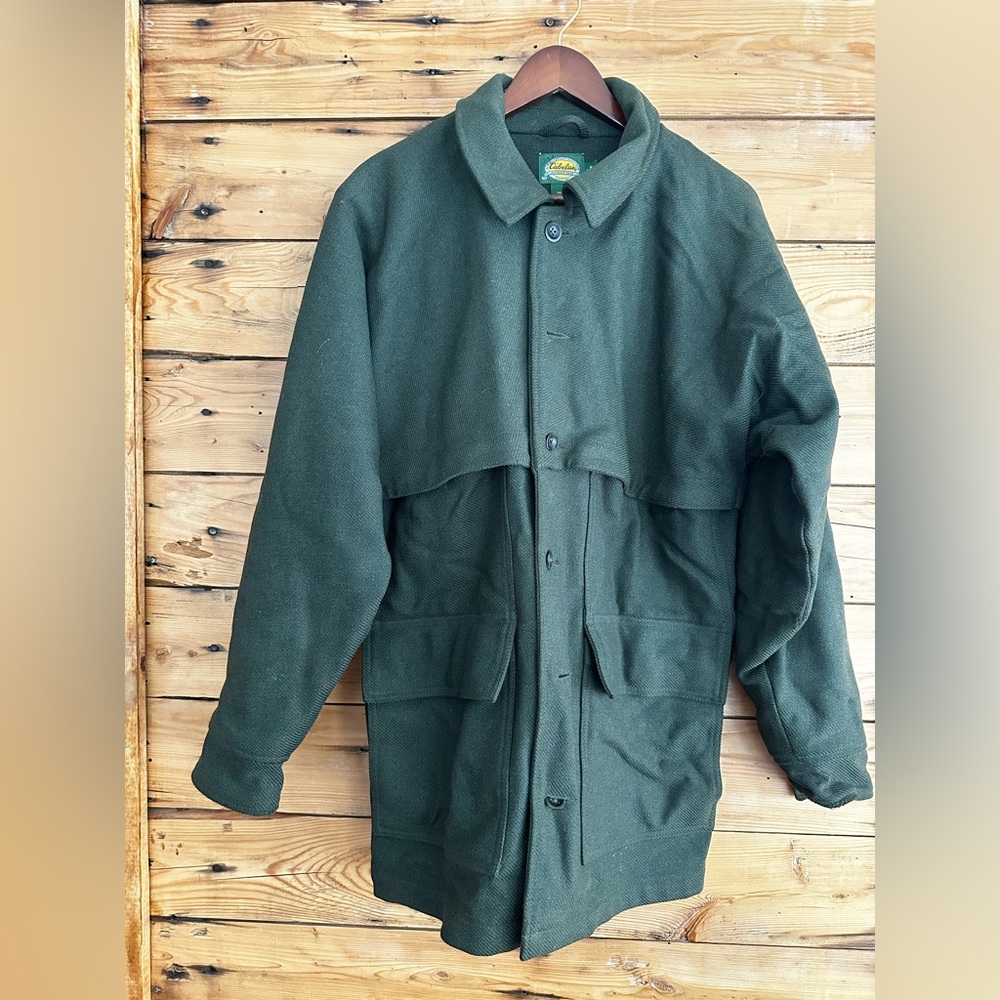 Cabela's Men's Woodsman Wool Coat- Size Medium